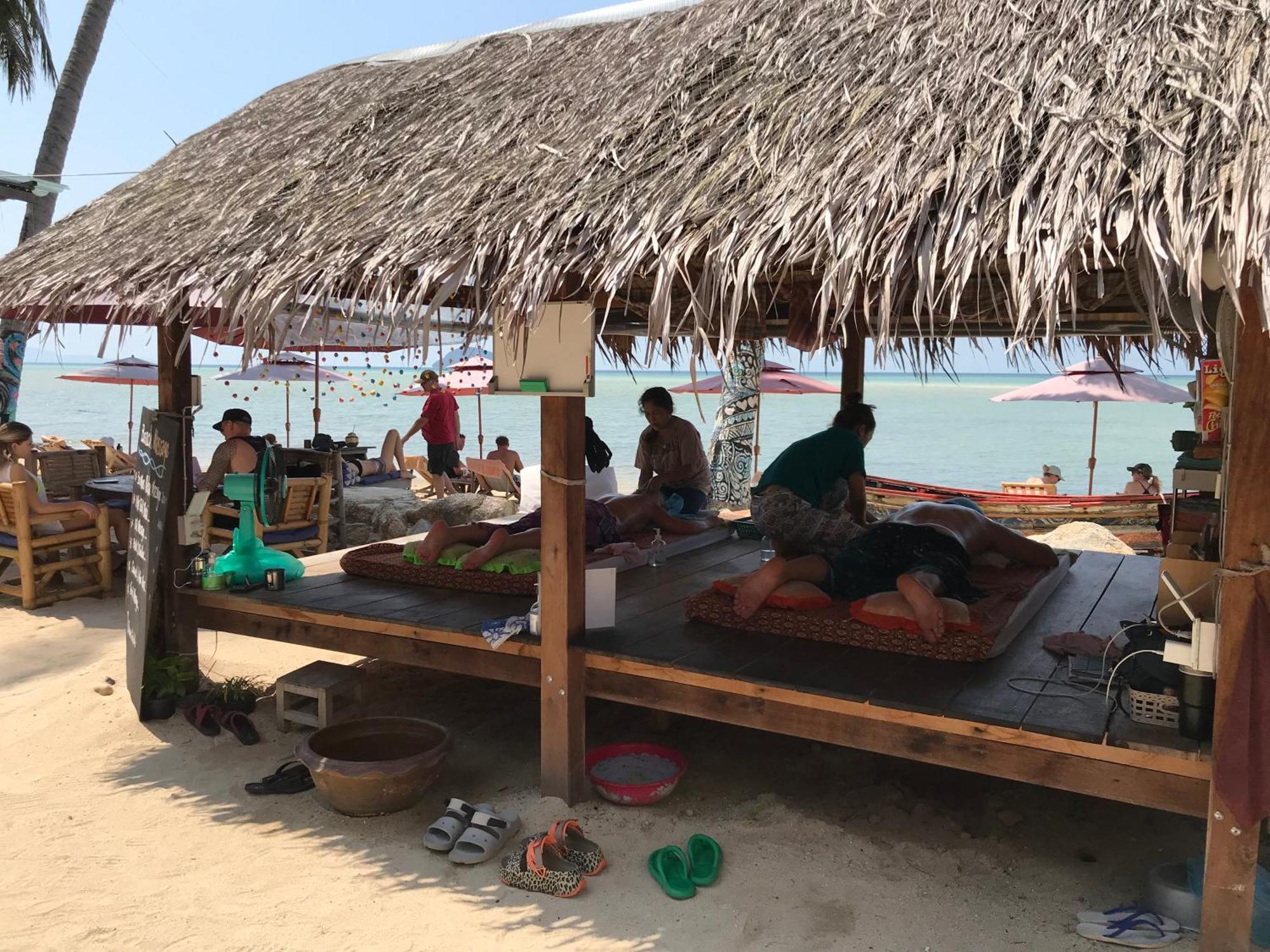 Castaway Beach Bungalows Srithanu Eksteriør bilde