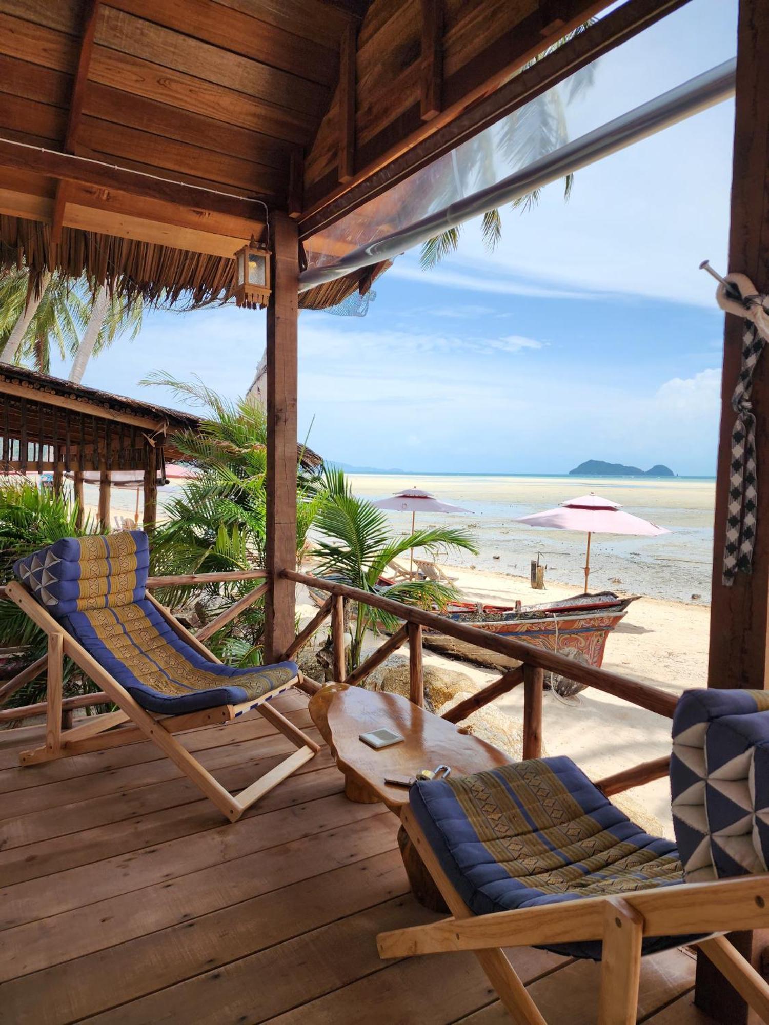 Castaway Beach Bungalows Srithanu Eksteriør bilde