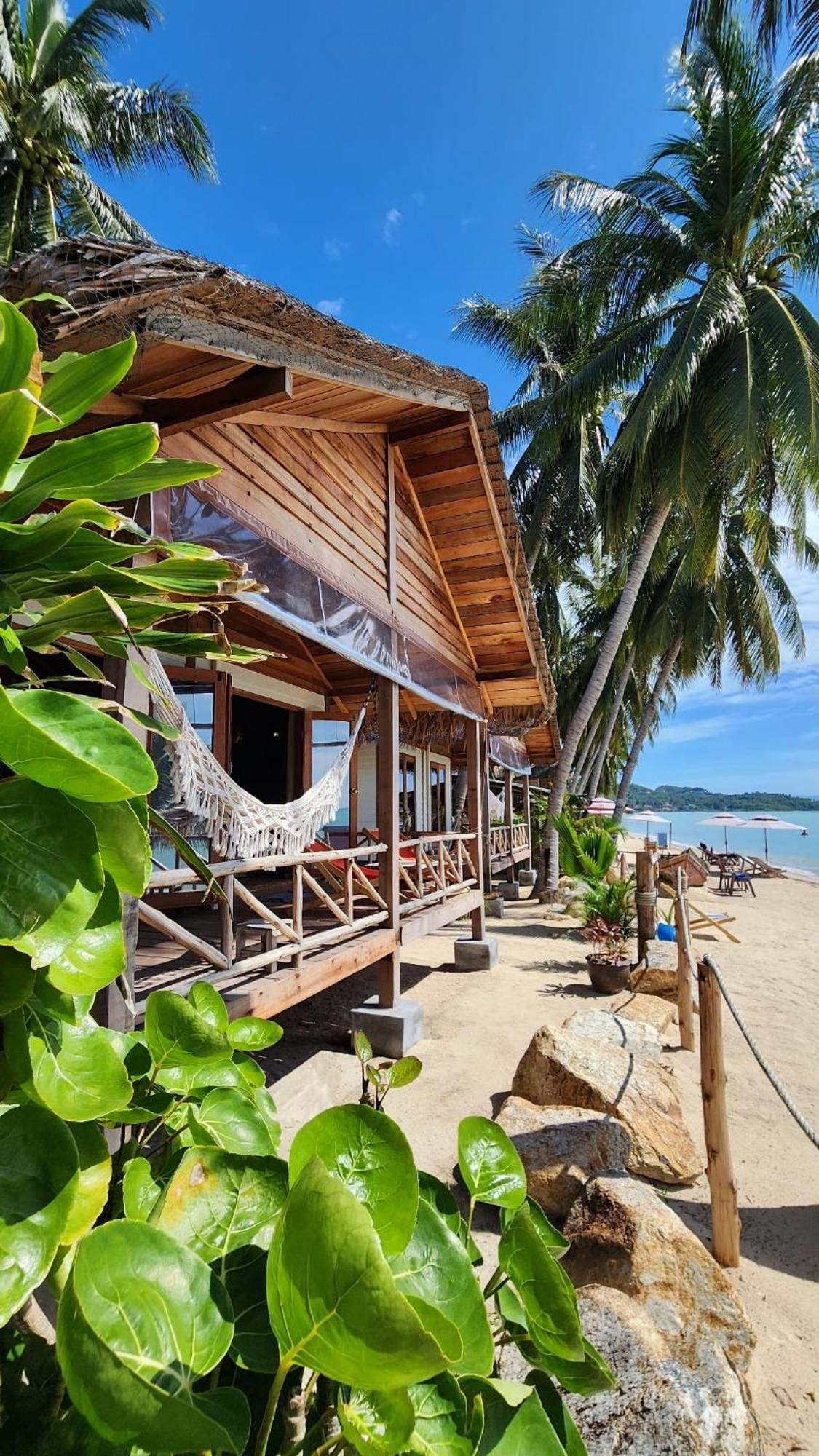 Castaway Beach Bungalows Srithanu Eksteriør bilde